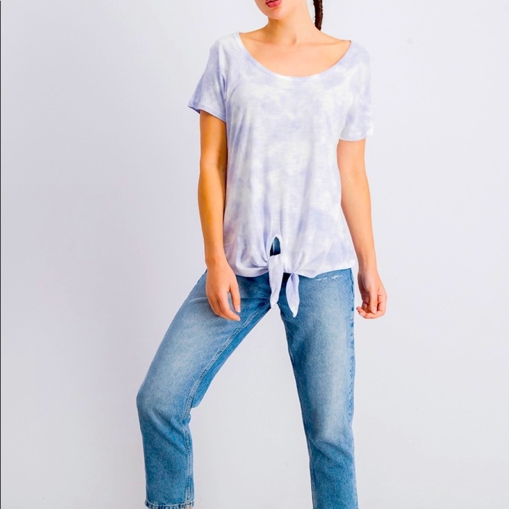 Sanctuary Women’s Tie Dye Knot Tee, Size XL